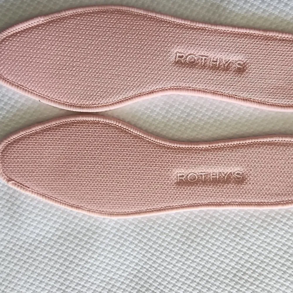 Rothy's Women's Black and White Flats